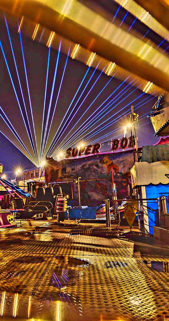 Yorkshire Light Night 2024 Laser Show Display Event