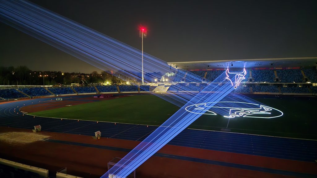 EUROPEAN ATHLETICS CHAMPIONSHIPS 2026 LASER GRAPHICS SHOW